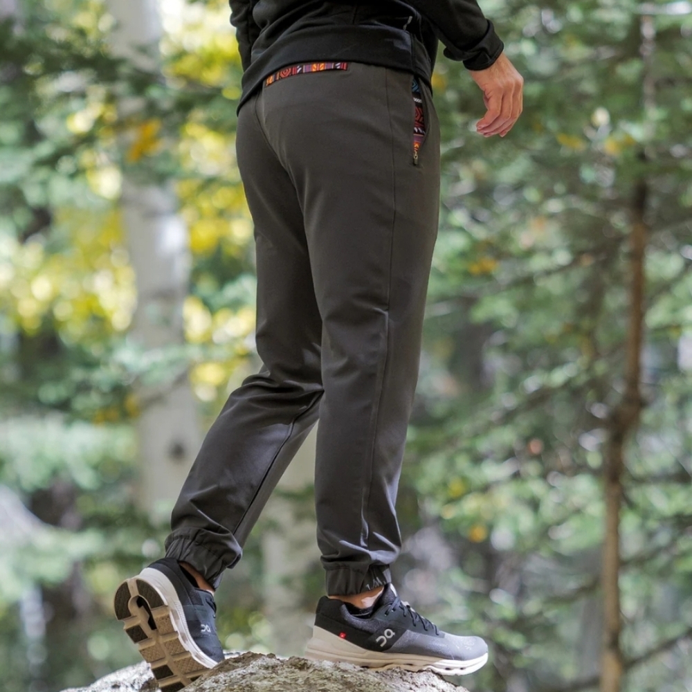 Wowie Hoth Athletic Joggers Basalt G | Technical Hiking Performance Pants, Sz M